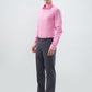 Raymond Men Red Slim Fit Solid Formal Shirt
