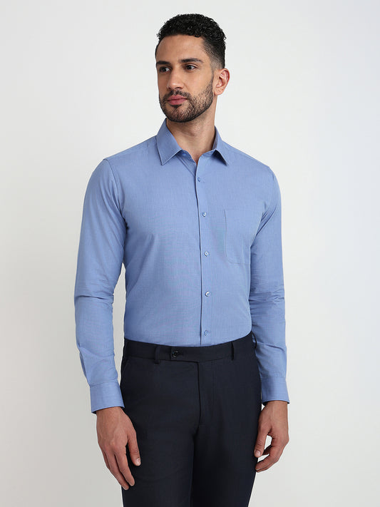 Raymond Blue Formal Shirt