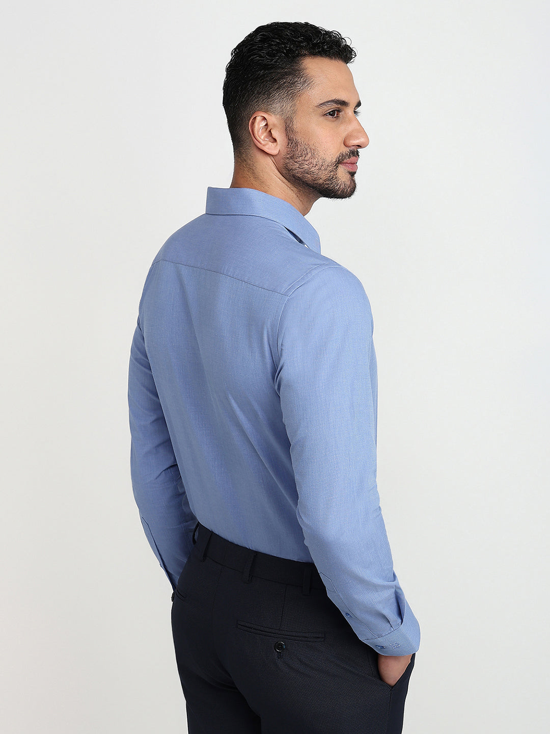 Raymond Blue Formal Shirt