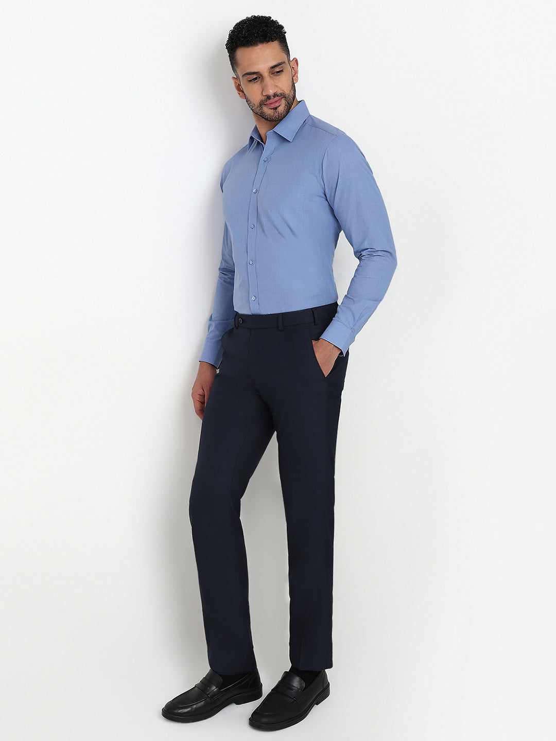 Raymond Blue Formal Shirt