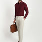 Raymond Maroon Formal Shirt