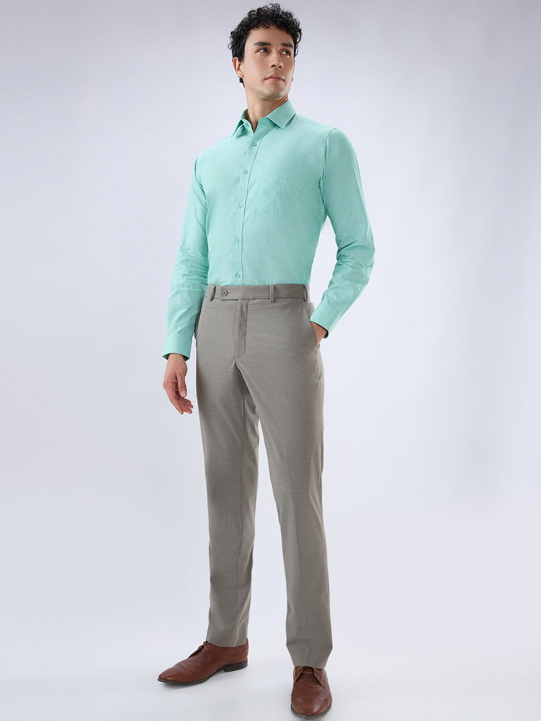 Raymond Green Formal Shirt