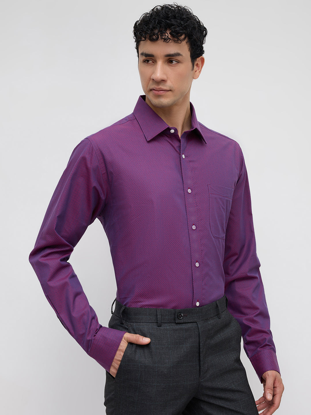 Raymond Violet Shirt 