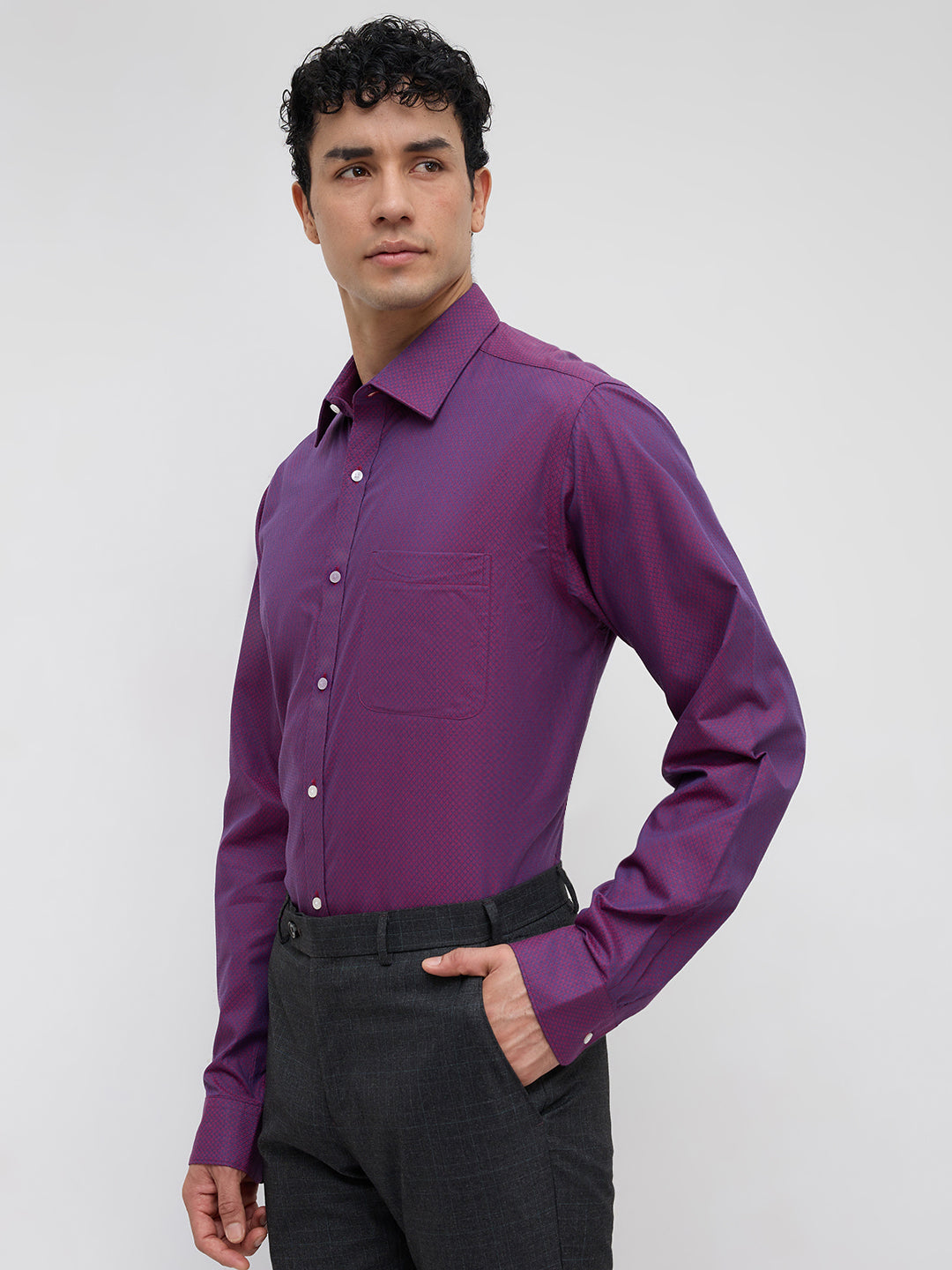 Raymond Violet Shirt 