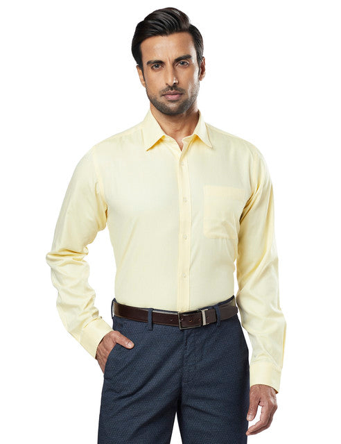 Raymond Yellow Formal Shirt