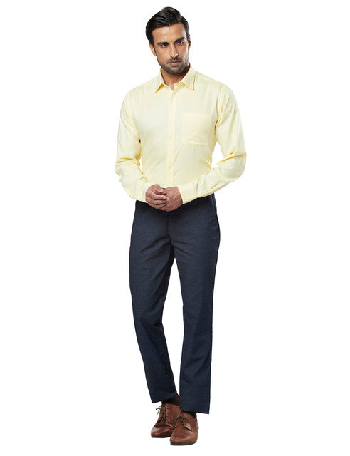 Raymond Yellow Formal Shirt