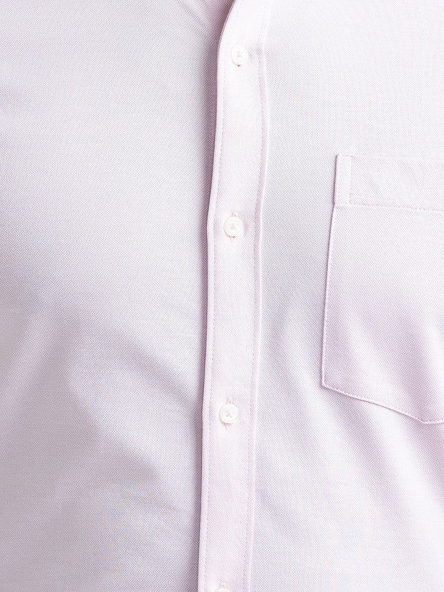 Raymond Red Slim Fit Cotton Formal Shirt