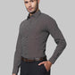 Raymond Maroon Formal Shirt