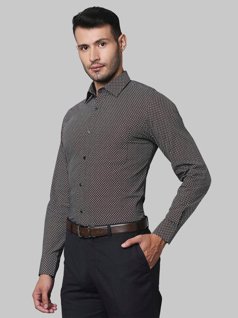 Raymond Maroon Formal Shirt