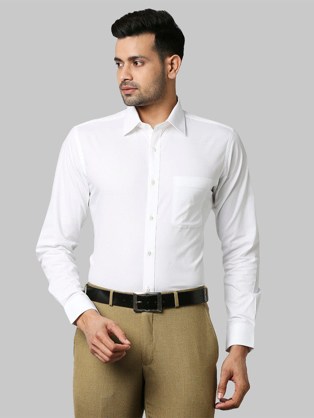 Raymond White Formal Shirt