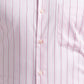 Raymond Red Stripe Slim Fit Cotton Formal Shirt