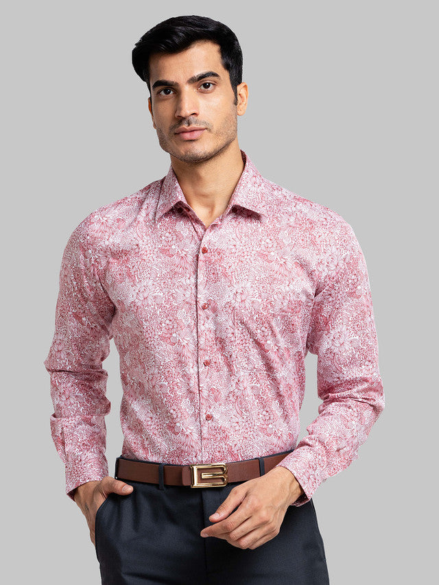 Raymond Red Formal Shirt