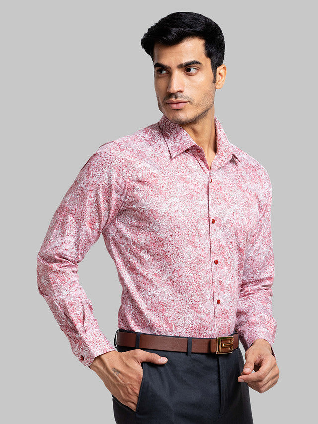 Raymond Red Formal Shirt