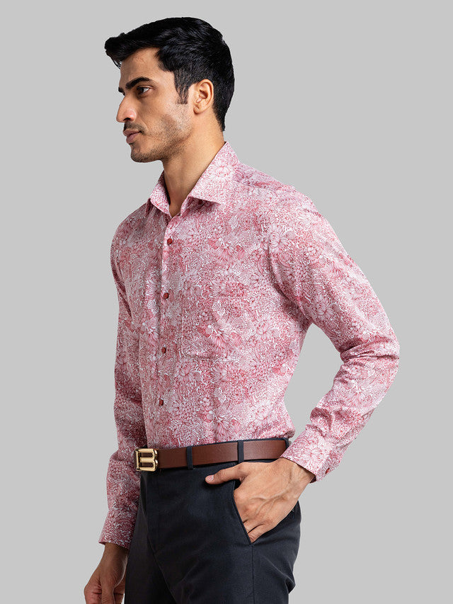 Raymond Red Formal Shirt