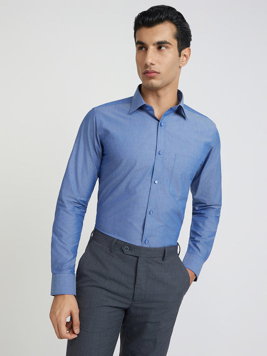 Raymond Blue Formal Shirt