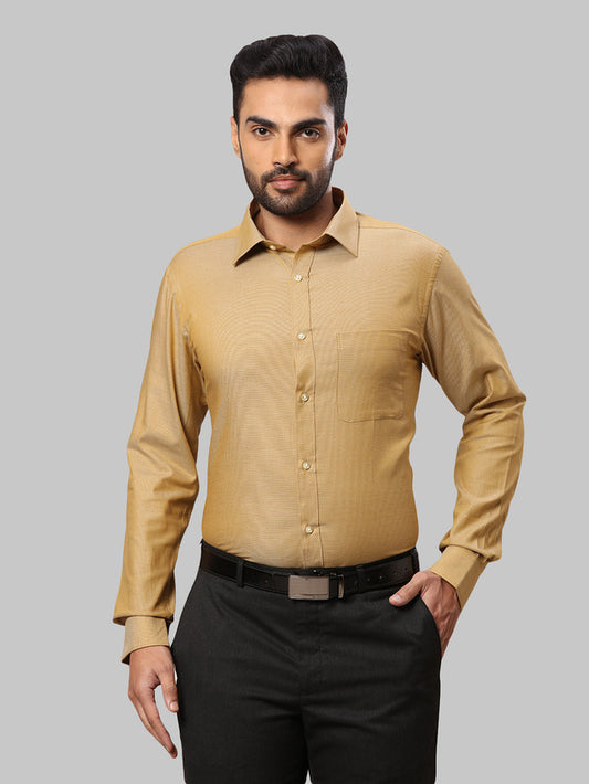 Raymond Khaki Formal Shirt