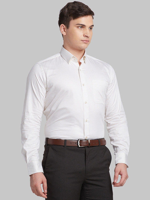 Raymond Yellow Formal Shirt