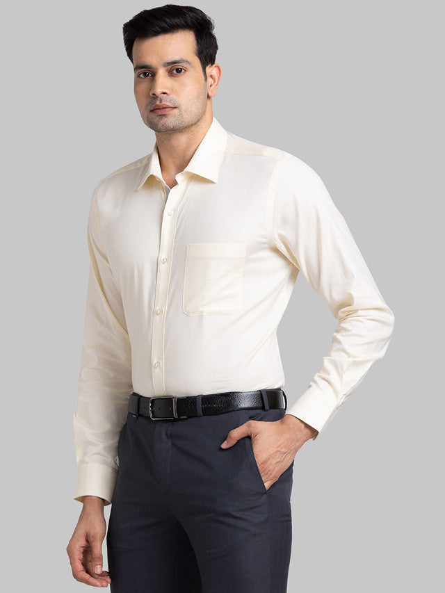 Raymond Yellow Formal Shirt