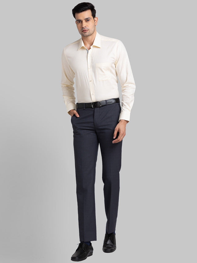 Raymond Yellow Formal Shirt