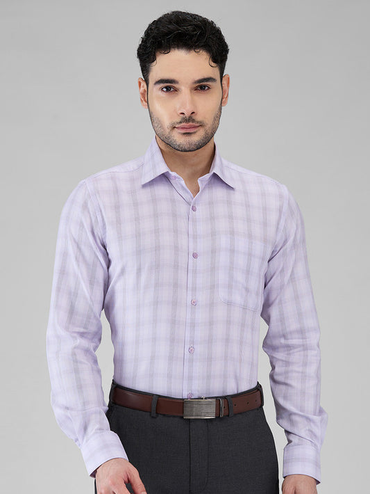 Raymond Purple Formal Shirt