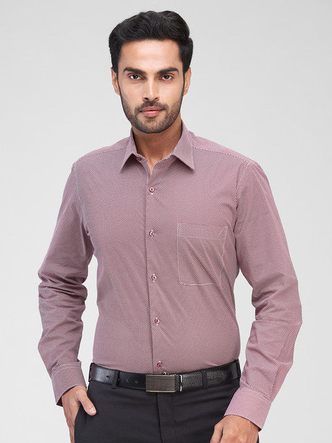 Raymond Maroon Formal Shirts