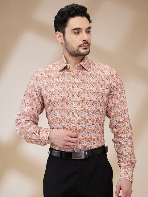 Raymond Orange Formal Shirts