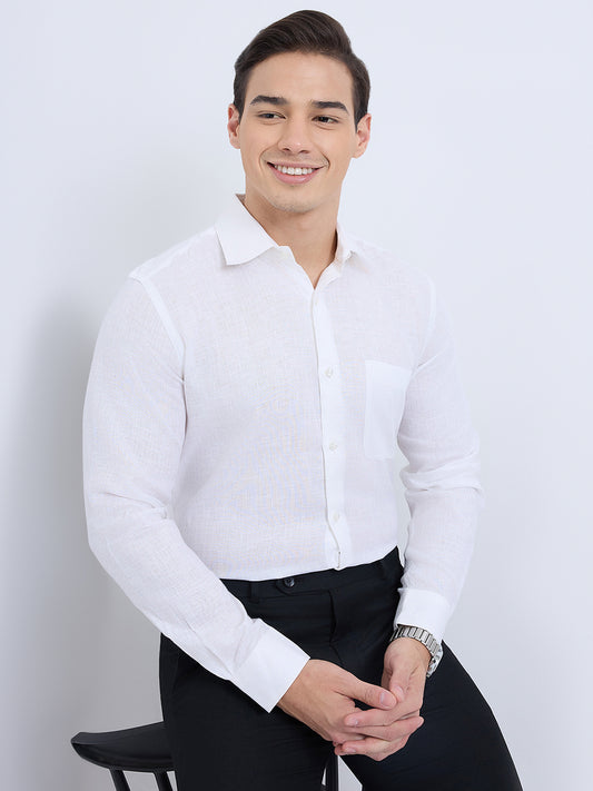Raymond White Formal Shirt
