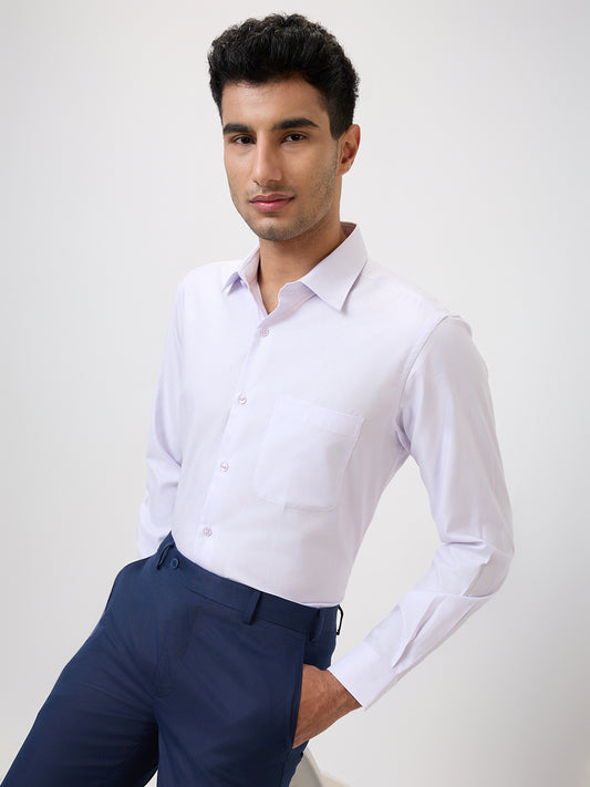 Raymond Purple Formal Shirt