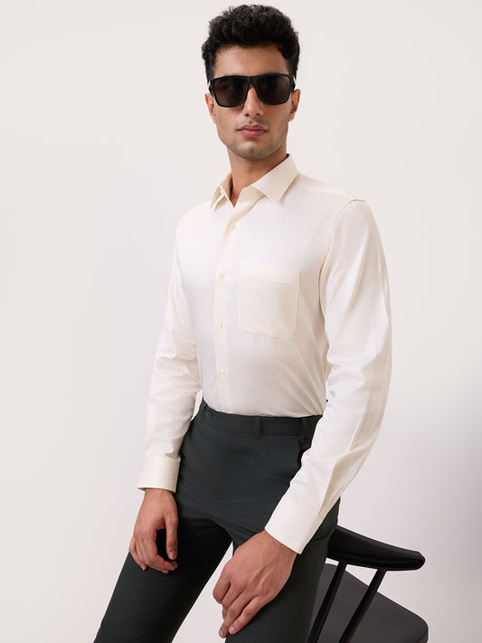 Raymond Yellow Formal Shirt