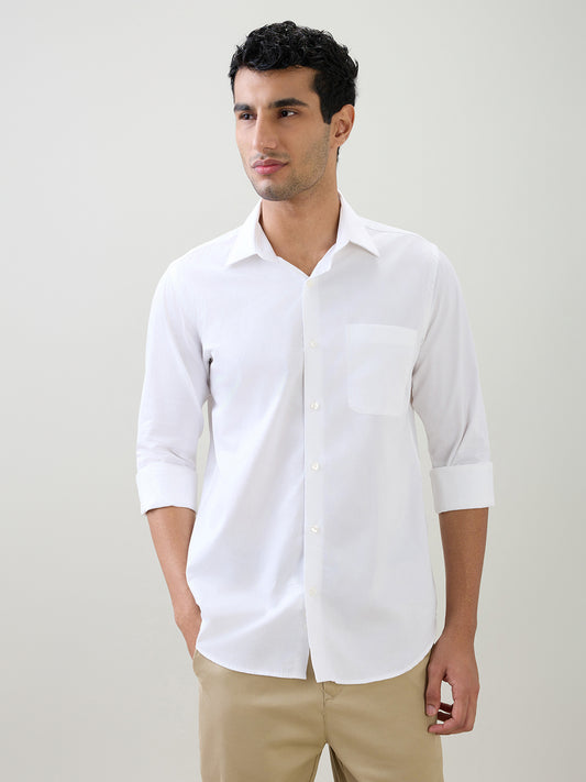 Raymond White Formal Shirt 