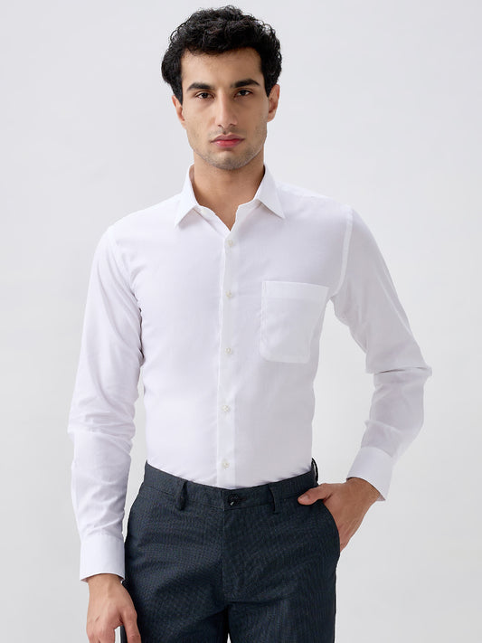 Raymond White Formal Shirt