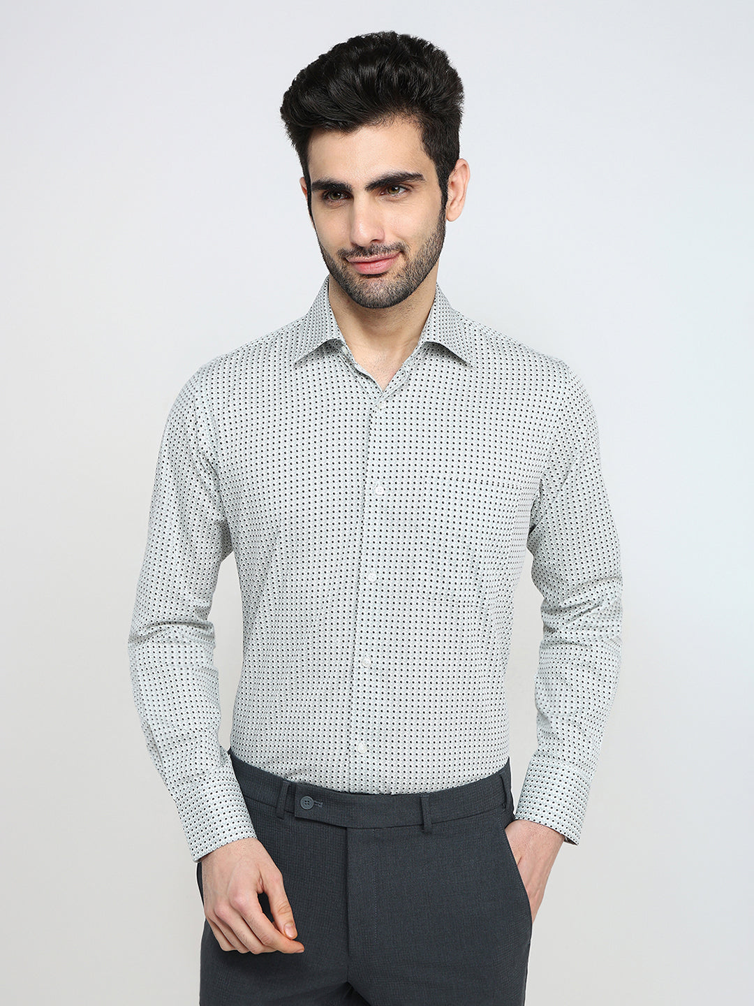 Raymond White Formal Shirt 