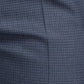 Raymond Grey Checks Classic Fit Polyester Blend Trouser