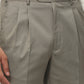 Raymond Men Green Classic Fit Structure Trouser