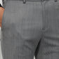 Raymond Men Grey Contemporary Fit Structure Trouser