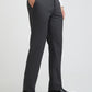 Men Slim Fit Dark Brown Trouser