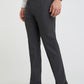 Men Slim Fit Dark Brown Trouser