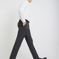 Men Slim Fit Dark Brown Trouser