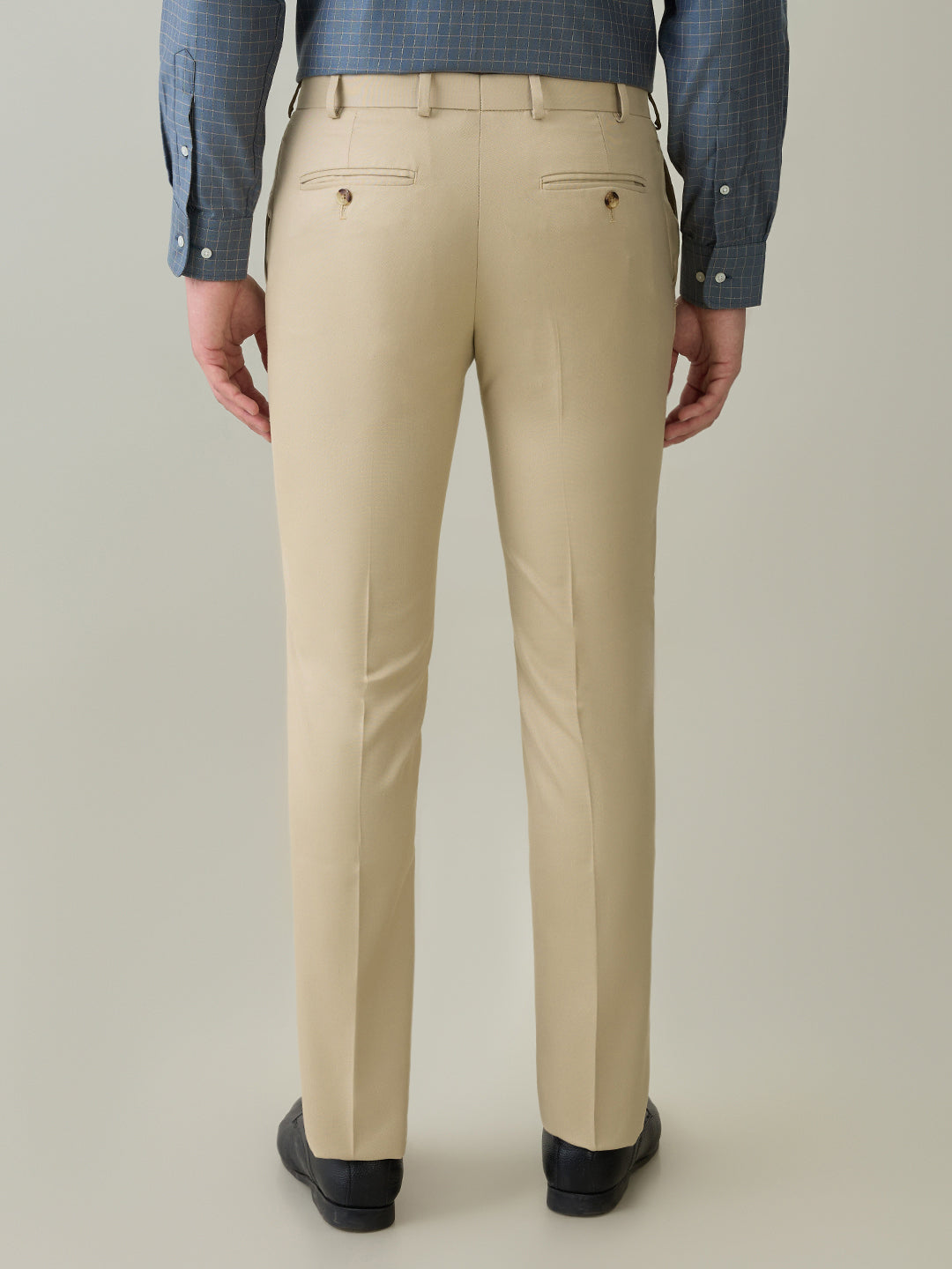 Raymond Men Brown Slim Fit Trouser