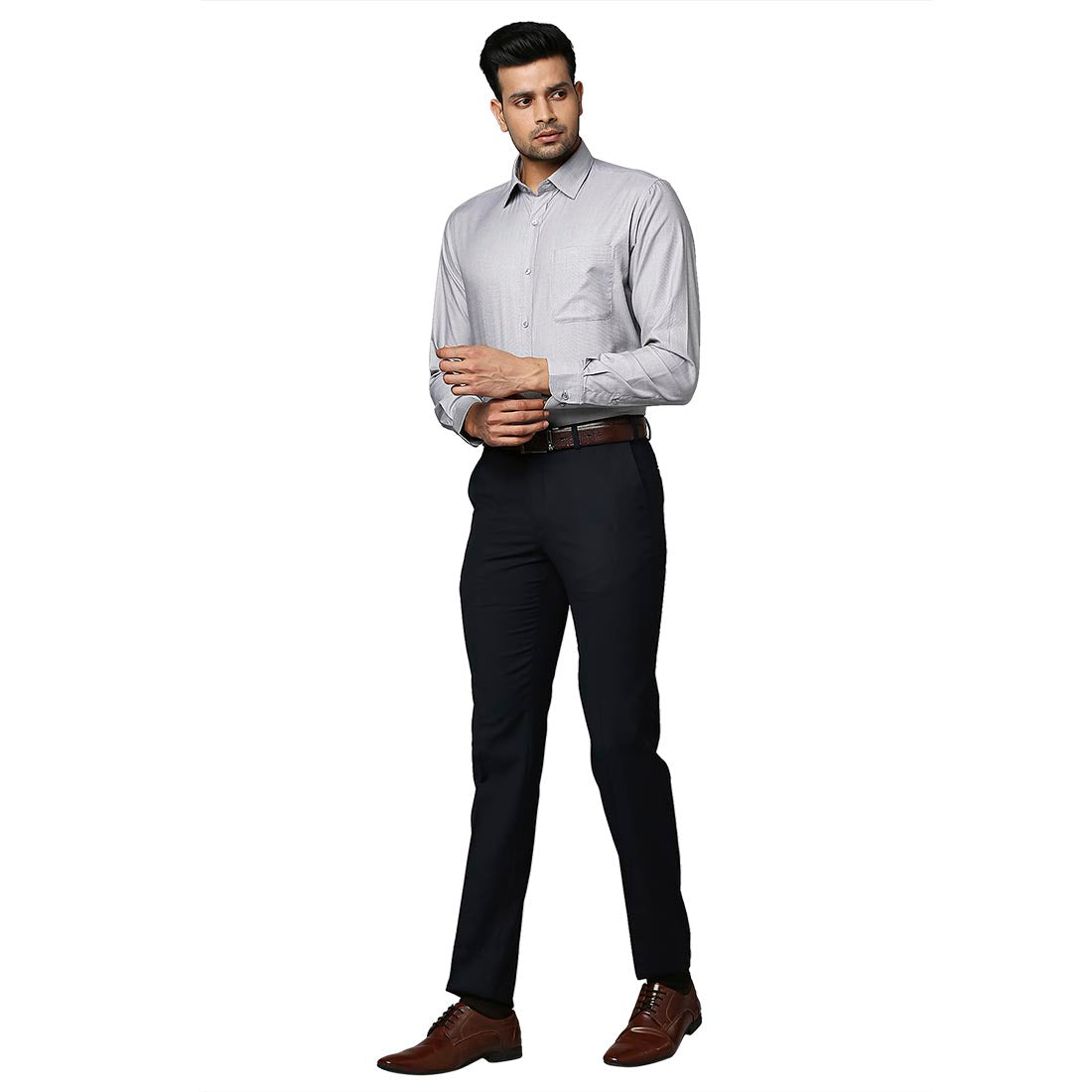 Raymond Dark Grey Trousers