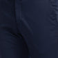 Raymond Blue Structure Slim Fit Polyester Blend Trouser