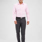 Raymond Grey Solid Slim Fit Polyester Blend Trouser