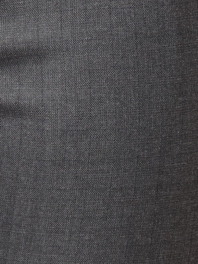 Raymond Grey Checks Slim Fit Polyester Blend Trouser