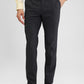 Raymond Grey Structure Slim Fit Polyester Blend Trouser