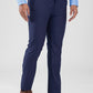 Raymond Blue Solid Slim Fit Polyester Blend Trouser