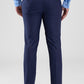 Raymond Blue Solid Slim Fit Polyester Blend Trouser