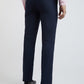 Men Slim Fit Blue Trouser