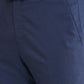 Raymond Blue Structure Slim Fit Polyester Blend Trouser