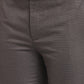 Raymond Brown Structure Slim Fit Polyester Blend Trouser