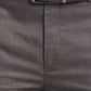 Raymond Brown Structure Slim Fit Polyester Blend Trouser